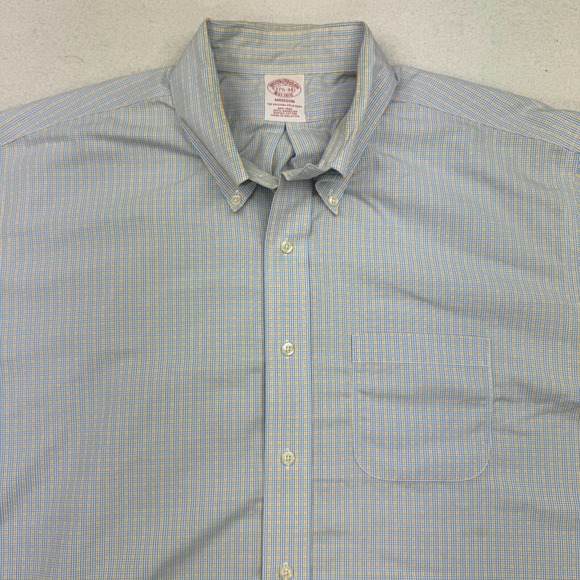 Brooks Brothers Mens Button Down Dress Shirts Lot of 2 Madison 17.5 - 34 - Picture 11 of 12